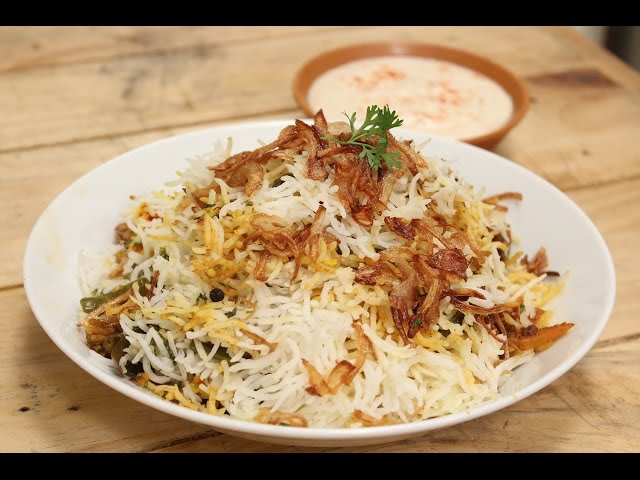 Veg Biryani (with Raita)