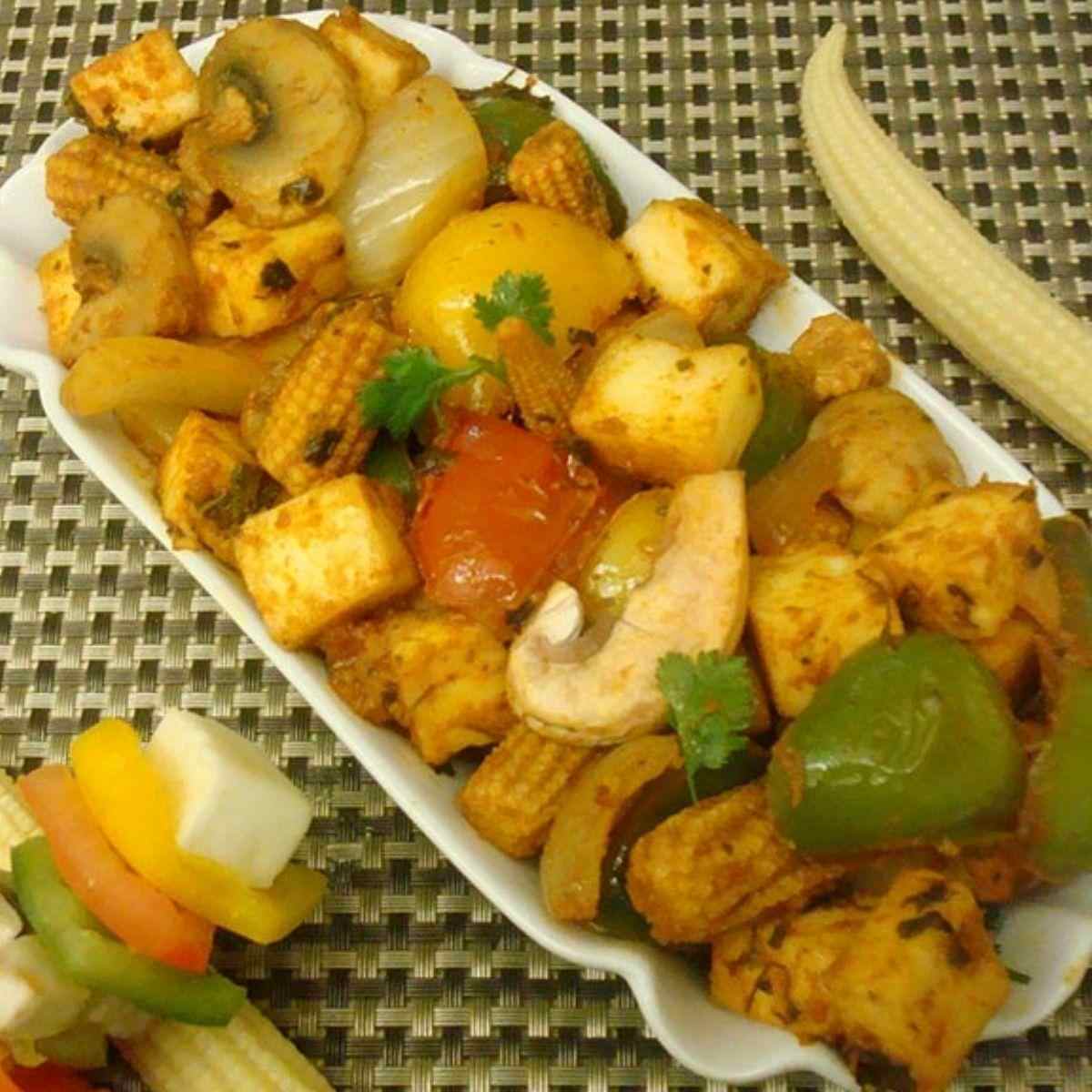 Mushroom Paneer