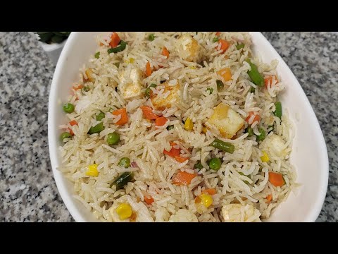 Veg Cottage Cheese Fried Rice