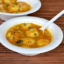 Rasam with Idli