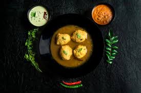 Rasam with Vada