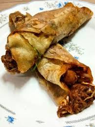 Chicken Manchurian Roll