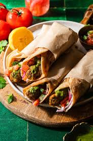 Chicken Seekh Kebab Roll