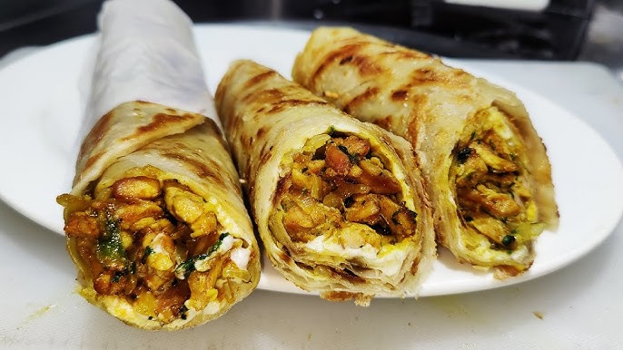 Punjabi Chicken Roll