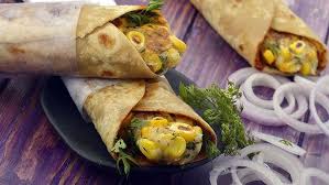 Zesty Corn Kabab Roll