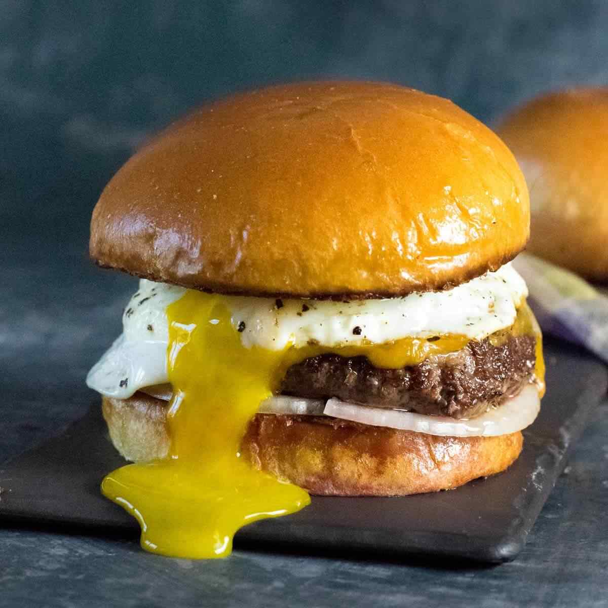Egg Cheese Burger