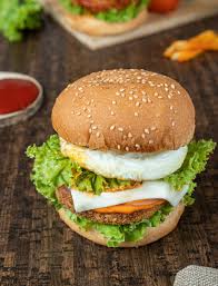 Mint Paneer Burger