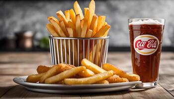 SMALL FRENCH FRIES SMALL COLD DRINK