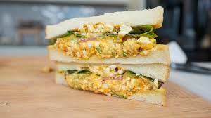 Spicy Egg Sandwich