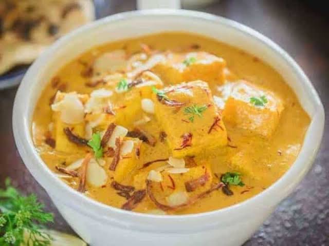 Shahi paneer