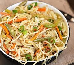 Veg hakka noodles