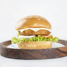 Cheese Cream Veg Burger