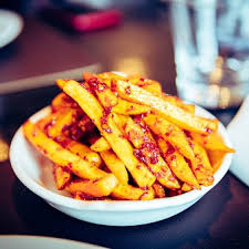 French Fries Achaari (with Dip)