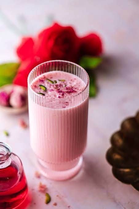 Rose Gulkand Lassi