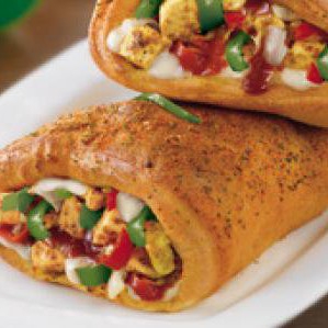 Schezwan Veg Pizza Parcel