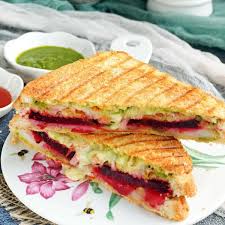 Spicy Veg Sandwich (grilled)