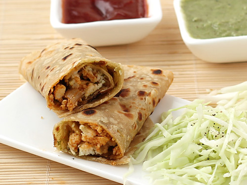 Tandoori Paneer Roll/Wrap