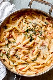 Tomato Cheese Cream Pasta