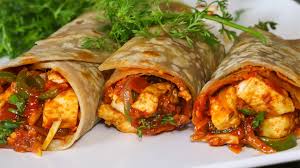 Veg Schezwan Roll/Wrap