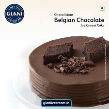 Belgian Chocolate Ice Cream Cake