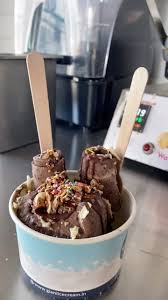 Belgian Waffle Stone Sundae