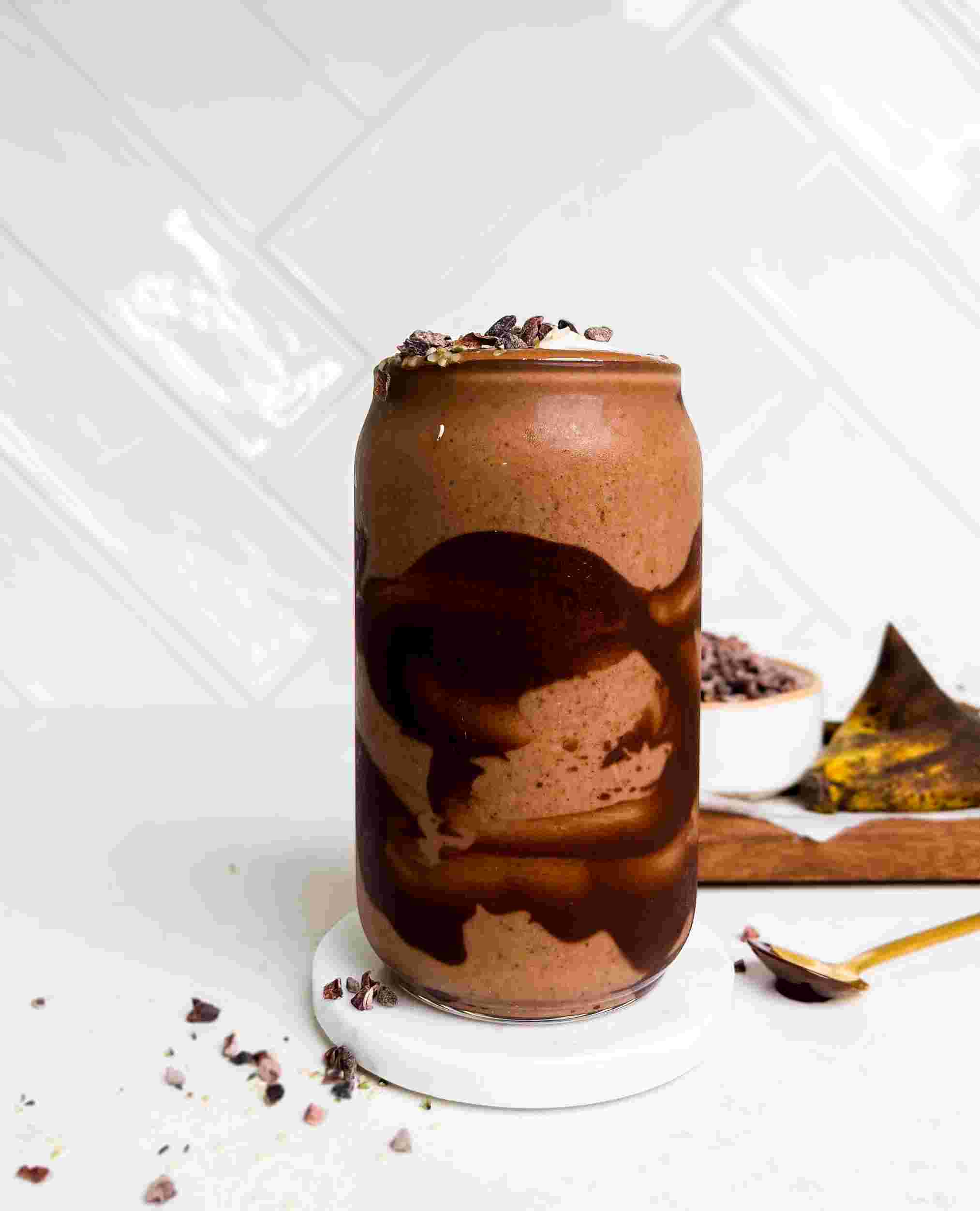 Black Chocolate Gelato Shake