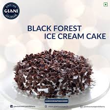 Black Forest Ice Cream Cake
