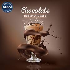 Chocolate Hazelnut Gelato Shake