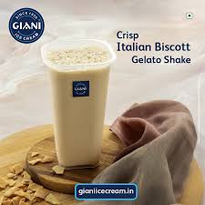 Italian Biscotti Gelato Shake