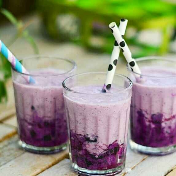 Jamun Sorbet Shake