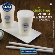 Vanilla Ice Cream Guilt-Free Shake