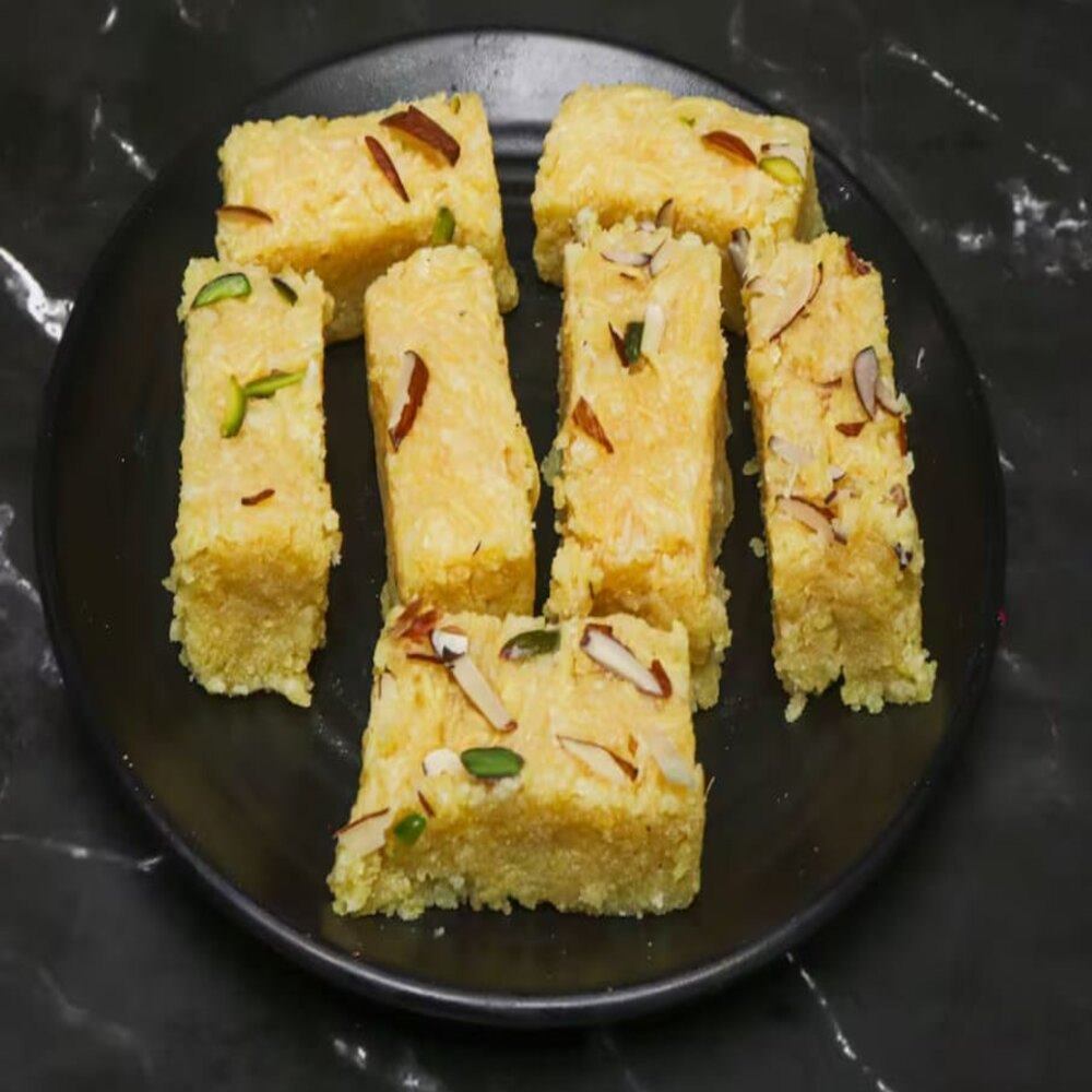 Milk Peda/Sev Badam Barfi