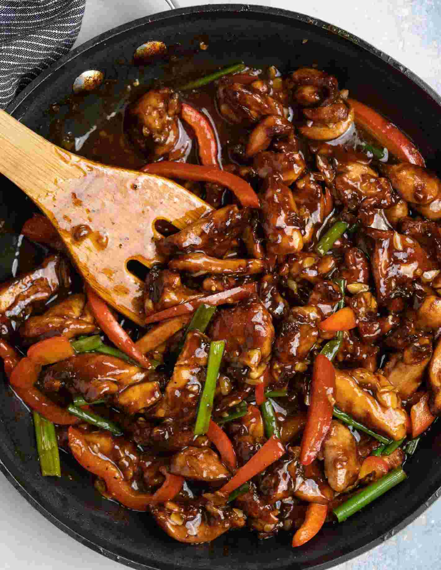 Chicken in hot garlic sauce