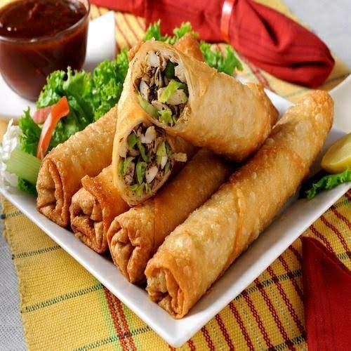 Chicken spring roll