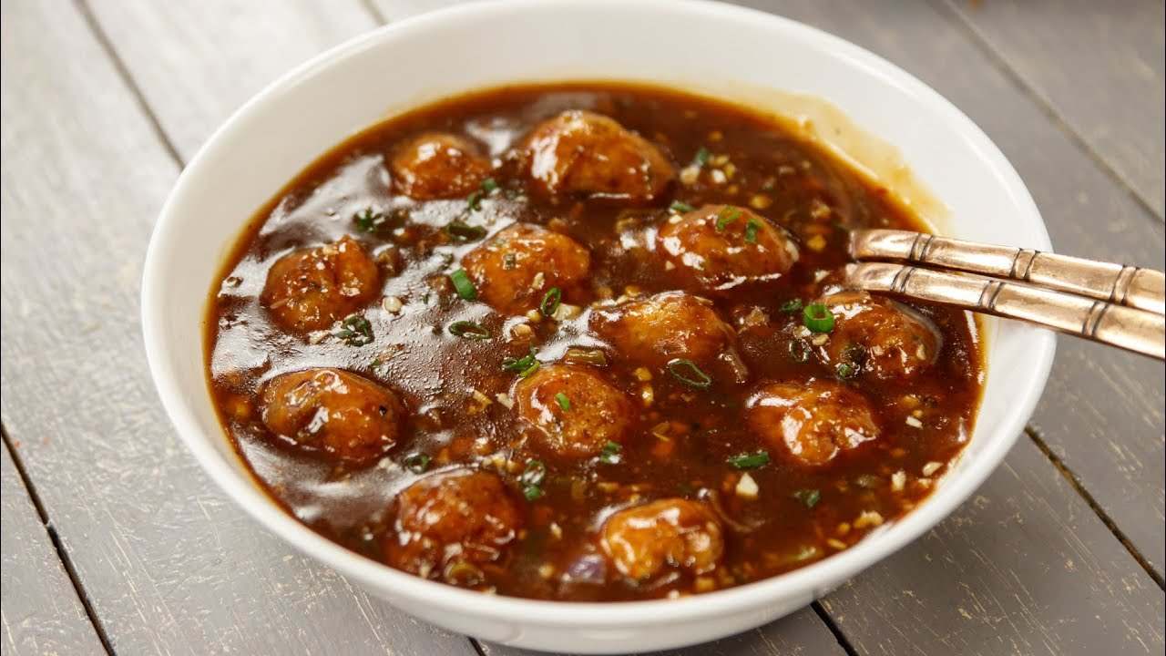 Veg. Manchurian Dry/Gravy