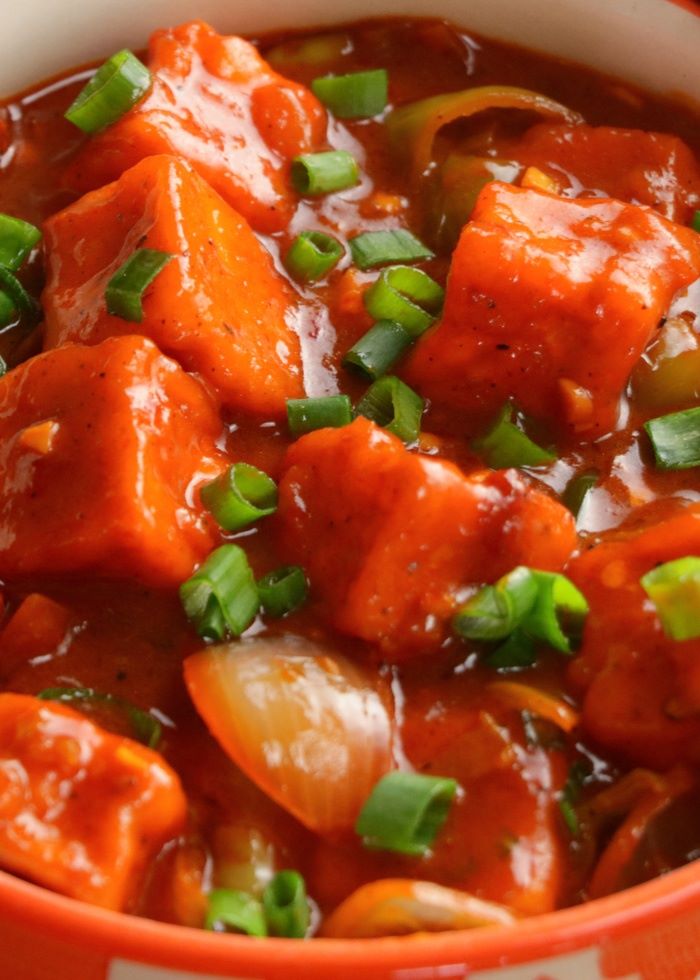 Chilli Paneer Dry/Gravy
