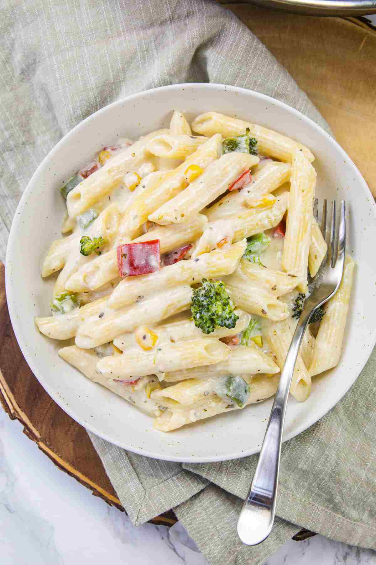 White Sauce Pasta