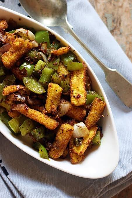 Paneer Pepper Fry/Baby Corn Pepper Fry