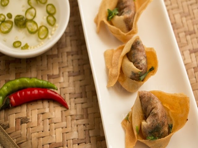 Paneer Wonton Dumpling