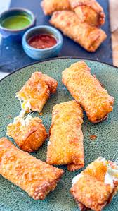 Veg Cheese Spring Rolls