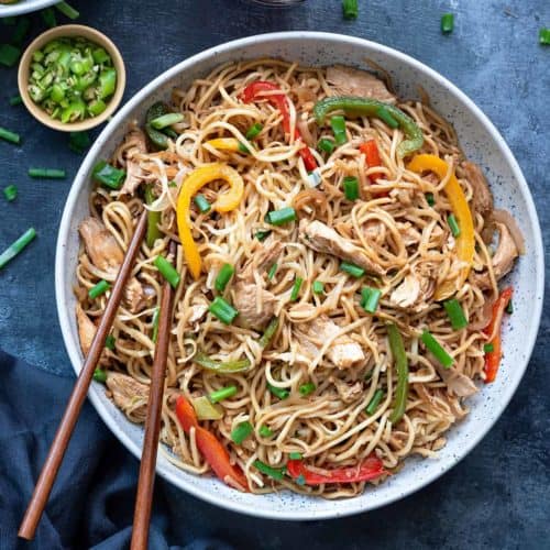 Egg Hakka Noodles