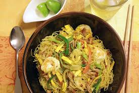 Egg Singapore Noodles