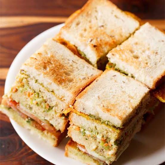Veg Club Sandwich
