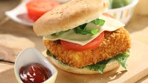 Veg Crunchy Paneer Burger